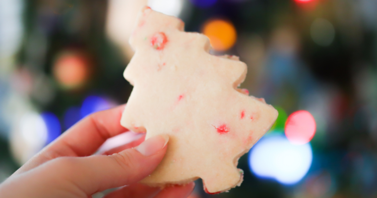 Candy Cane Shortbread