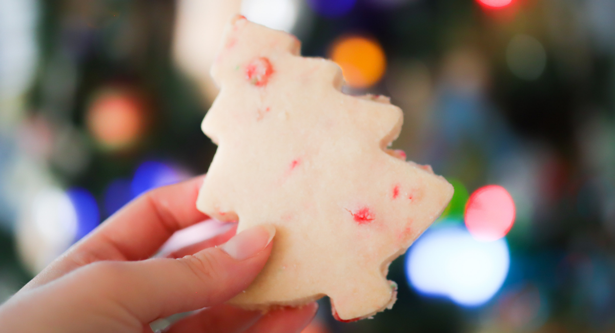 tree shaped cookie