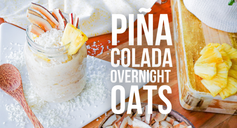 piña colada overnight oats