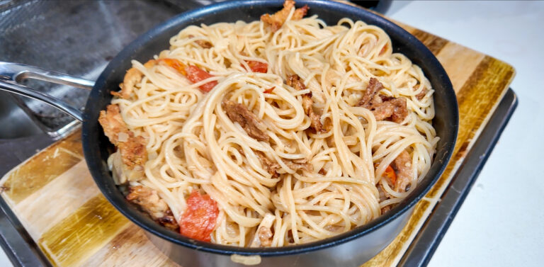 Caramelized Onion Rosé Pasta