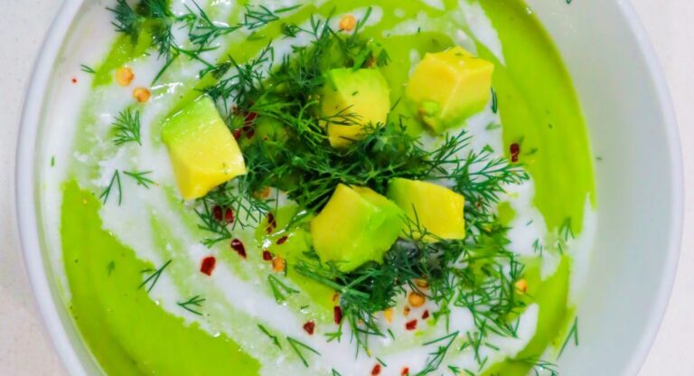 Super Green Pea Soup