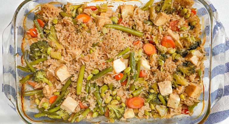 Tofu Teriyaki Casserole