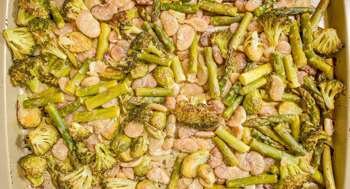 LEMONY GREENS & BEANS