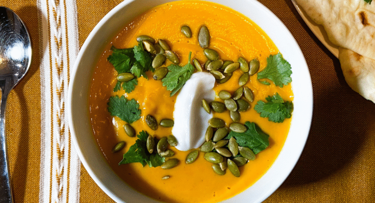 Curried Butternut Squash Soup