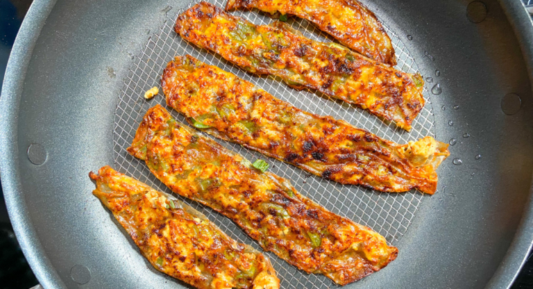 Crispy Rice Paper Bacon