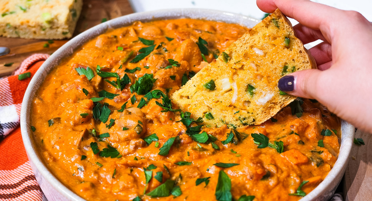 Creamy Mediterranean Beans with Sweet Potato